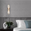 Natural marble background wall led wall lamp