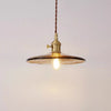 American retro bedroom bedside restaurant bar creative all-copper small chandelier