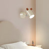 Creative cartoon shape bedside wall lamp