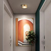 All copper aisle balcony led ceiling light