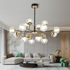 Light luxury spherical magic bean chandelier