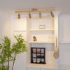 Nordic solid wood corridor ceiling lamp