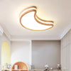 LED children's room solid wood ceiling lamp