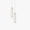 Minimalist LED bedroom bedside living room background wall Pendant light