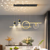 Creative full star dining table chandelier