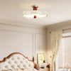 Cream style creative wave ceiling lamp