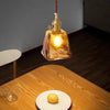 American retro bedroom bedside restaurant bar creative all-copper small chandelier