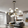 Light luxury spherical magic bean chandelier