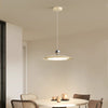 Swing arm flying saucer dining room chandelier