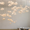 Creative glass cloud chandelier