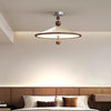 Medieval style creative flying saucer bedroom ceiling lamp