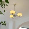 French style Bauhaus glass chandelier