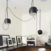 Adjustable dining room pendant light