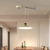 Cream style flying saucer dining room chandelier