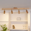 Nordic solid wood corridor ceiling lamp