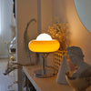 Medieval vintage egg tart table lamp