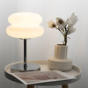 Medieval vintage glass table lamp