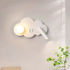 Cloud bedroom bedside wall lamp