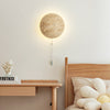 Yellow Travertine Bedroom Wall Lamp