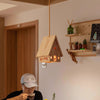 Nordic cream style bedroom bedside children's room chandelier