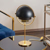 Rotatable spherical table lamp