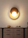 Japanese wabi-sabi style wall lamp