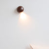 Solid wood bedroom bedside decorative wall lamp