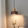 Solid wood all-copper small chandelier