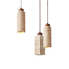 Japanese style yellow travertine restaurant chandelier