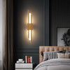 Marble bedroom bedside wall lamp