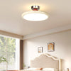 Simple cream style round LED ceiling lamp