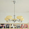 French style Bauhaus glass chandelier