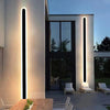 Minimalist long strip LED wall light