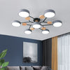 Nordic log led ceiling light