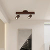 Nordic solid wood corridor ceiling lamp