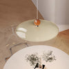 Swing arm flying saucer dining room chandelier