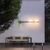 Nordic green plant outdoor corridor wall lamp