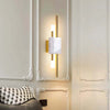 Marble bedroom bedside wall lamp