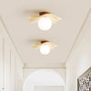 Creative lotus leaf aisle ceiling lamp