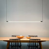 Creative one-word long strip dining chandelier