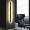 Minimalist long strip LED wall light