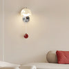 Cream style creative eggshell bedroom bedside wall lamp