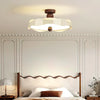 Cream style creative wave ceiling lamp