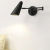 Nordic long pole foldable rotating wall lamp