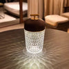 Creative pine cone glass table lamp