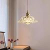 French flower glass chandelier