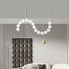 French style ball necklace chandelier