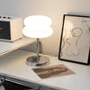 Medieval vintage glass table lamp