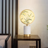 New Chinese style all copper marble creative table lamp