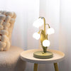 French flower table lamp